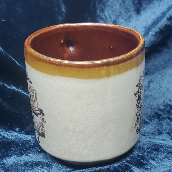 Vintage Grandma/Las Vegas Coffee Tea Mug Brown Tan Stoneware Cup - Picture 5 of 7